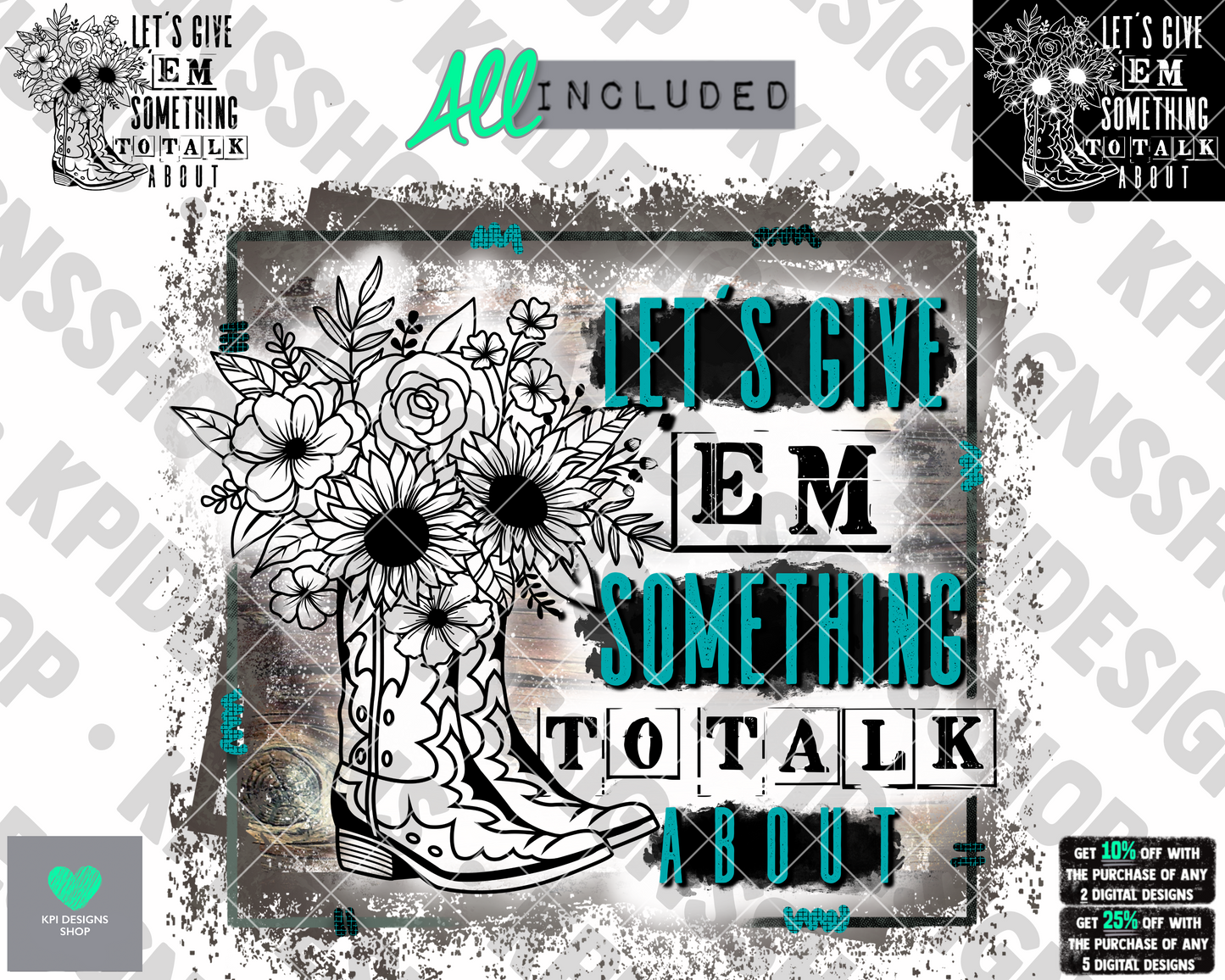 Let's Give 'Em Something to Talk About (3-pack) - June2022 - PNG - Digital Design