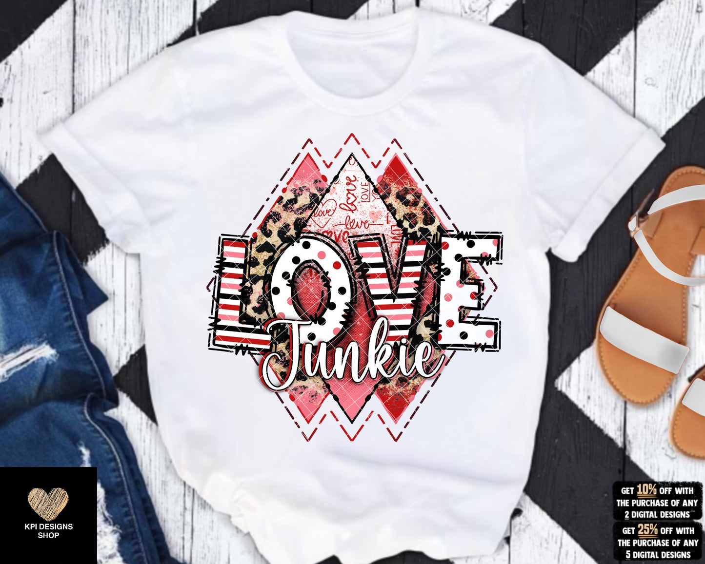 Love Junkie - Jan2023 - PNG - Digital Design
