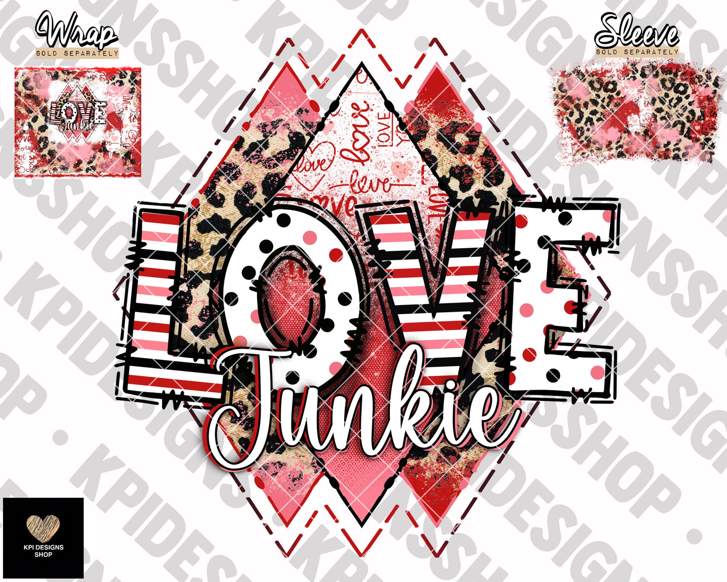 Love Junkie - Jan2023 - PNG - Digital Design