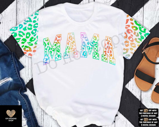 Leopard Mama (4-pack) - Feb2023 - PNG - Digital Design