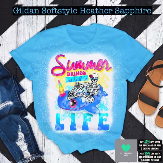 Summer Brings Me Back To Life (blue) - Apr2022 - PNG - Digital Design