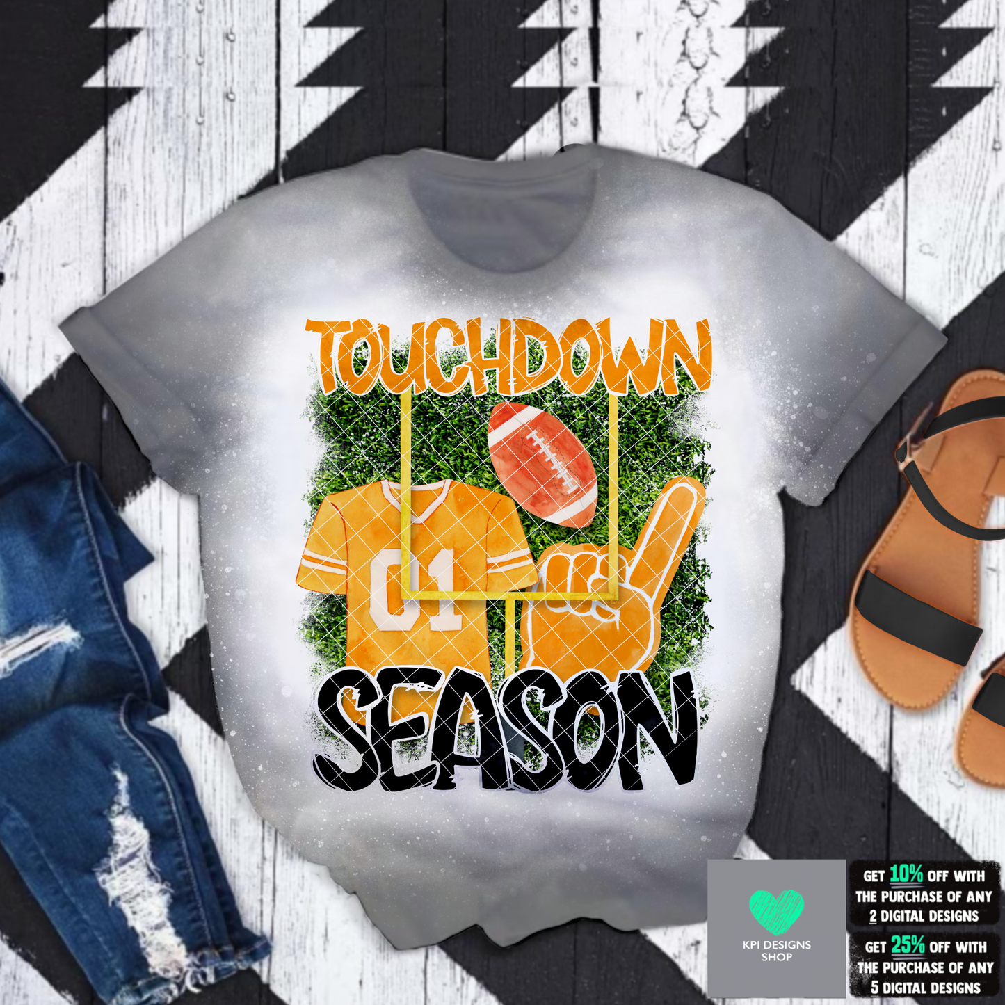 Touchdown Season (8-pack) - PNG - Digital Design