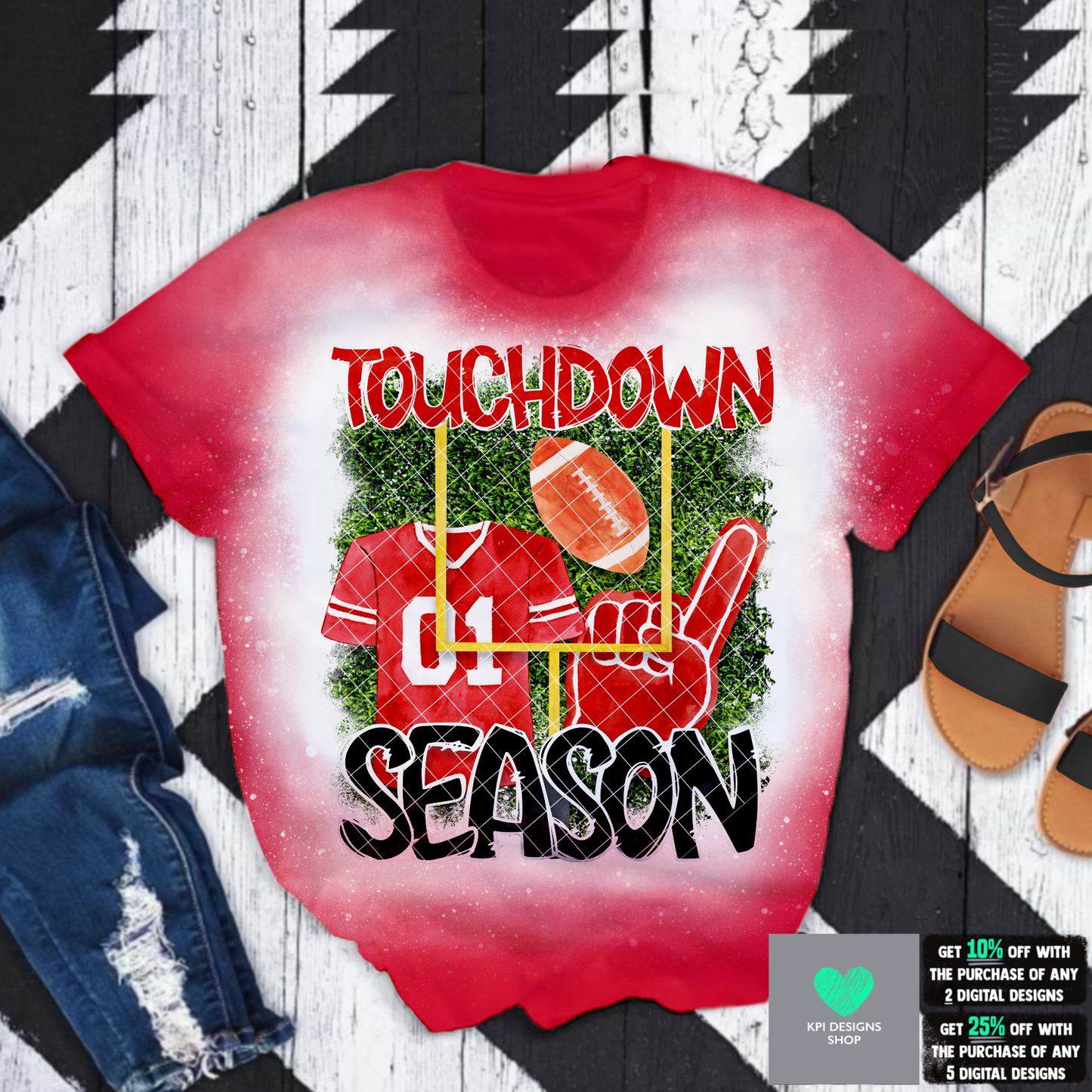 Touchdown Season (8-pack) - PNG - Digital Design