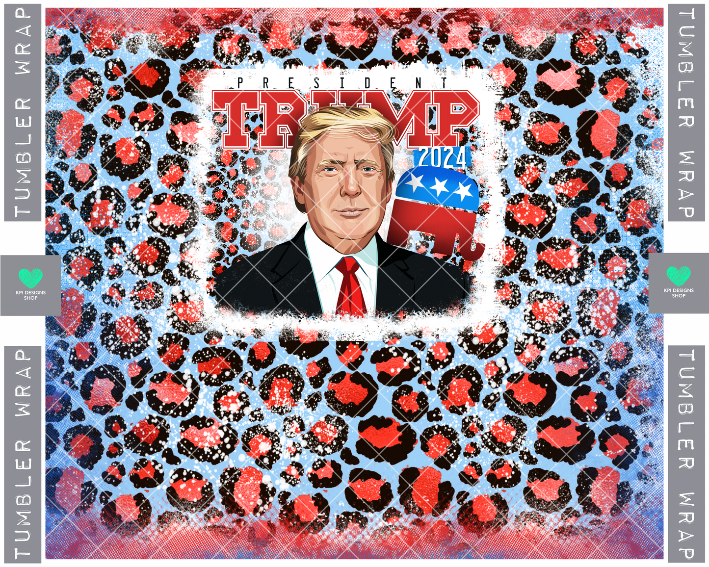 Trump Bundle - 14 Files (Designs, Tumbler Wraps, & Sleeves) - Nov2022 - PNG - Digital Design