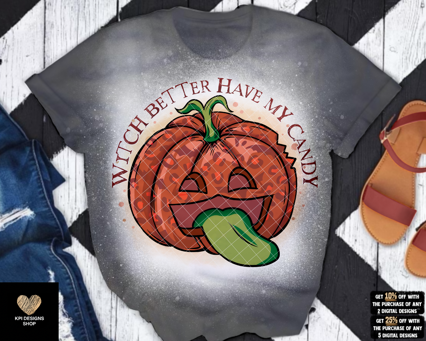 Witch Better Have My Candy Sleeve (4-pack) - Sept2022 - PNG - Digital Design