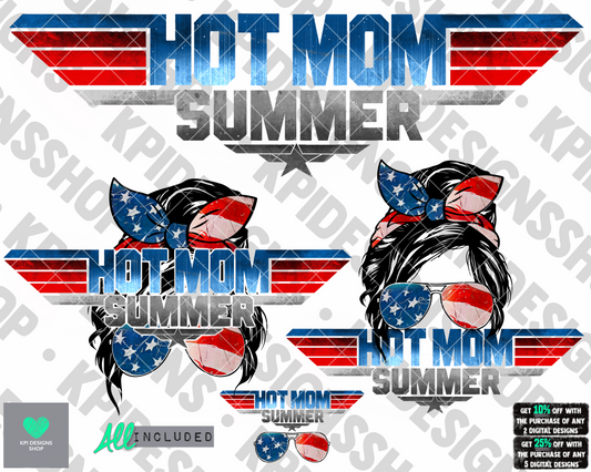Hot Mom Summer (4pack)  June2022 (Personal Use Recommended)
