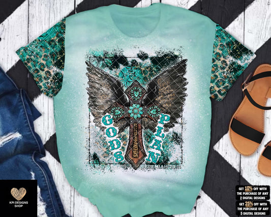 Cross+Wings (God’s Plan) 2-pack - Jan2023 - PNG - Digital Design