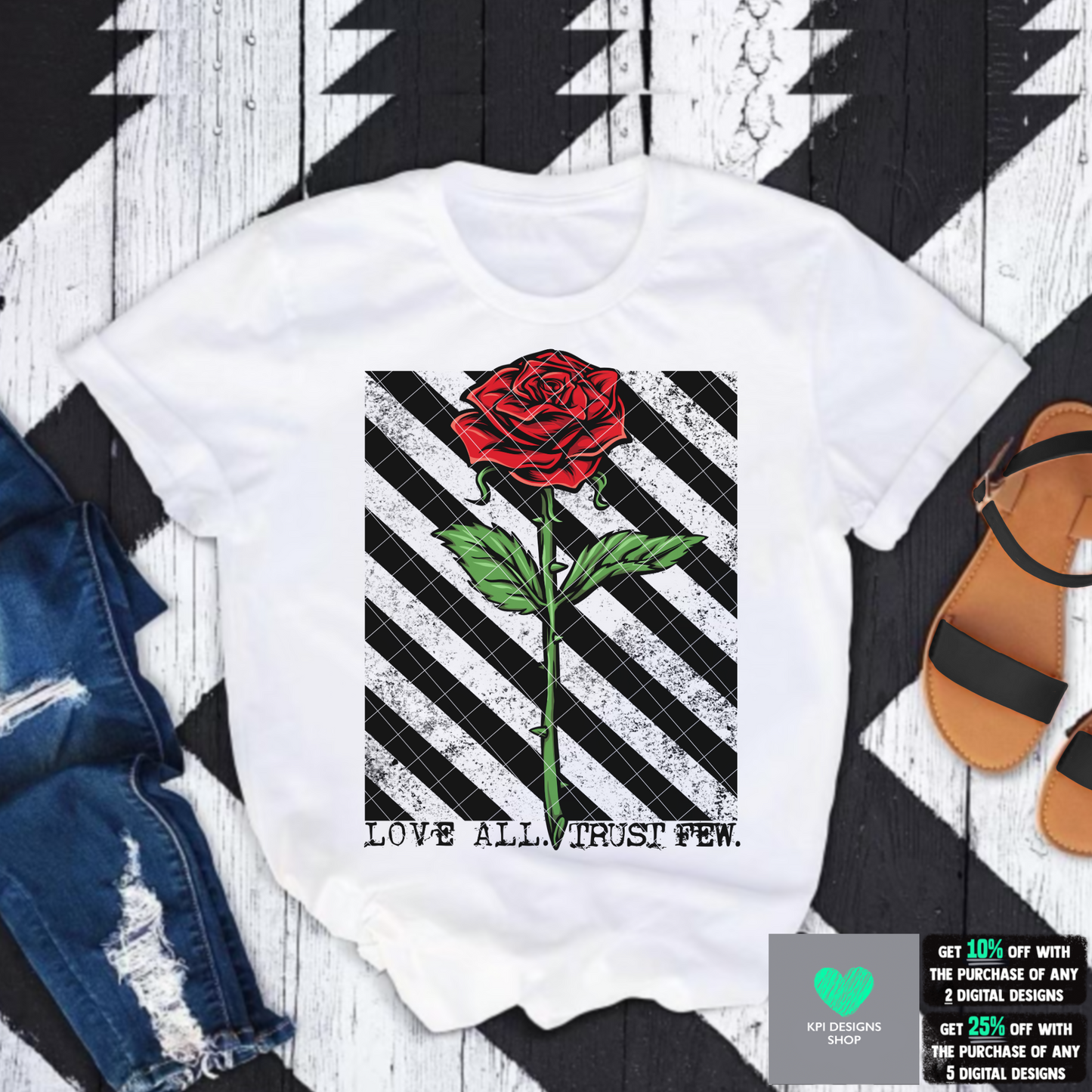 Love All. Trust Few - June2022 - PNG - Digital Design