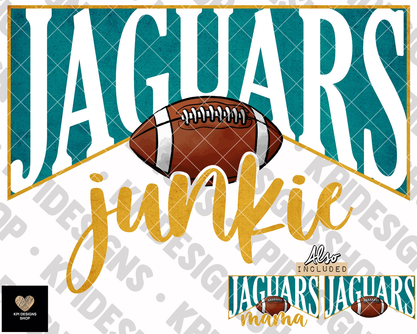 Jaguars Junkie & Mama (3-pack) - Jan2023 - PNG - Digital Design