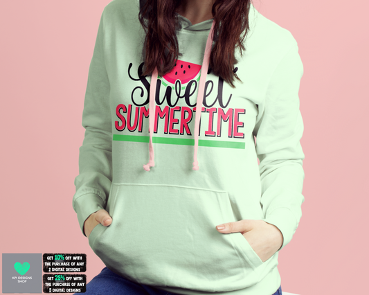 Sweet Summertime - Mar2022 - PNG - Digital Design