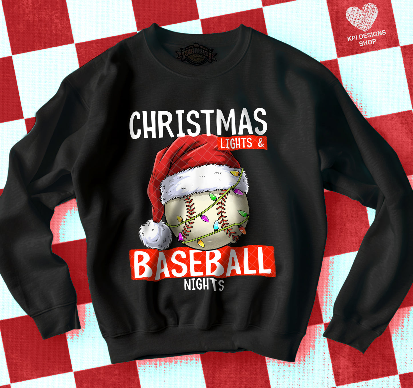 Christmas Lights & Baseball Nights (2 files) - Nov2025 - PNG - Digital Design