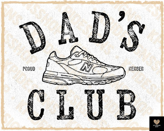 Dad's Club - Father's Day - June2022 - PNG - Digital Design