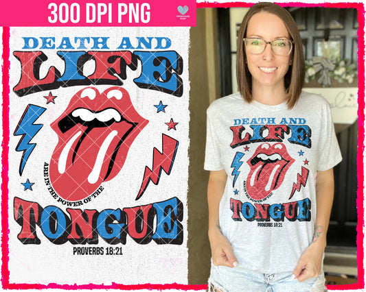 Death and Life Proverbs (2-pack) - Apr2024 - PNG - Digital Design