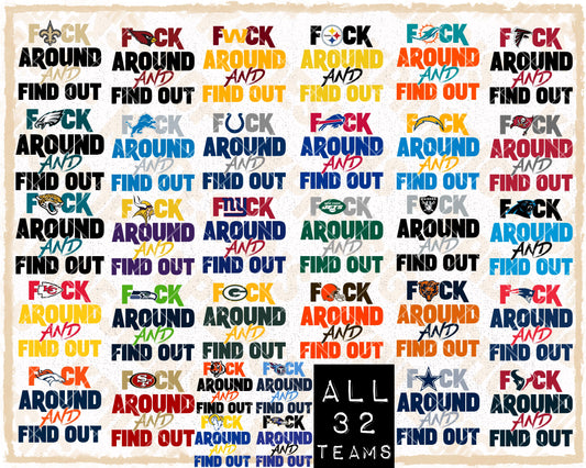 FAFO Pro Football Bundle - Oct2023 - PNG - Digital Design (Personal Use Recommended)