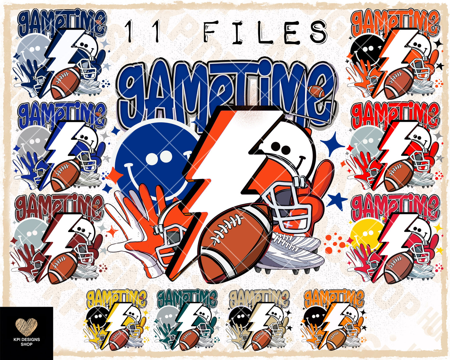Gametime Bundle be - No Logos (11-pack) - Aug2023 - PNG - Digital Design