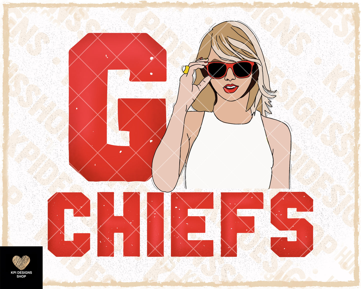 Go Chiefs Swift - PNG - Digital Design (Personal Use Recommended)