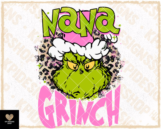 Nana Mean One - PNG - Digital Designs - (Personal Use Recommended