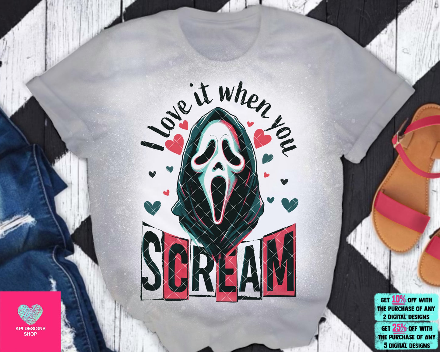 I Love it When You Scream - Dec2023 - PNG - Digital Design