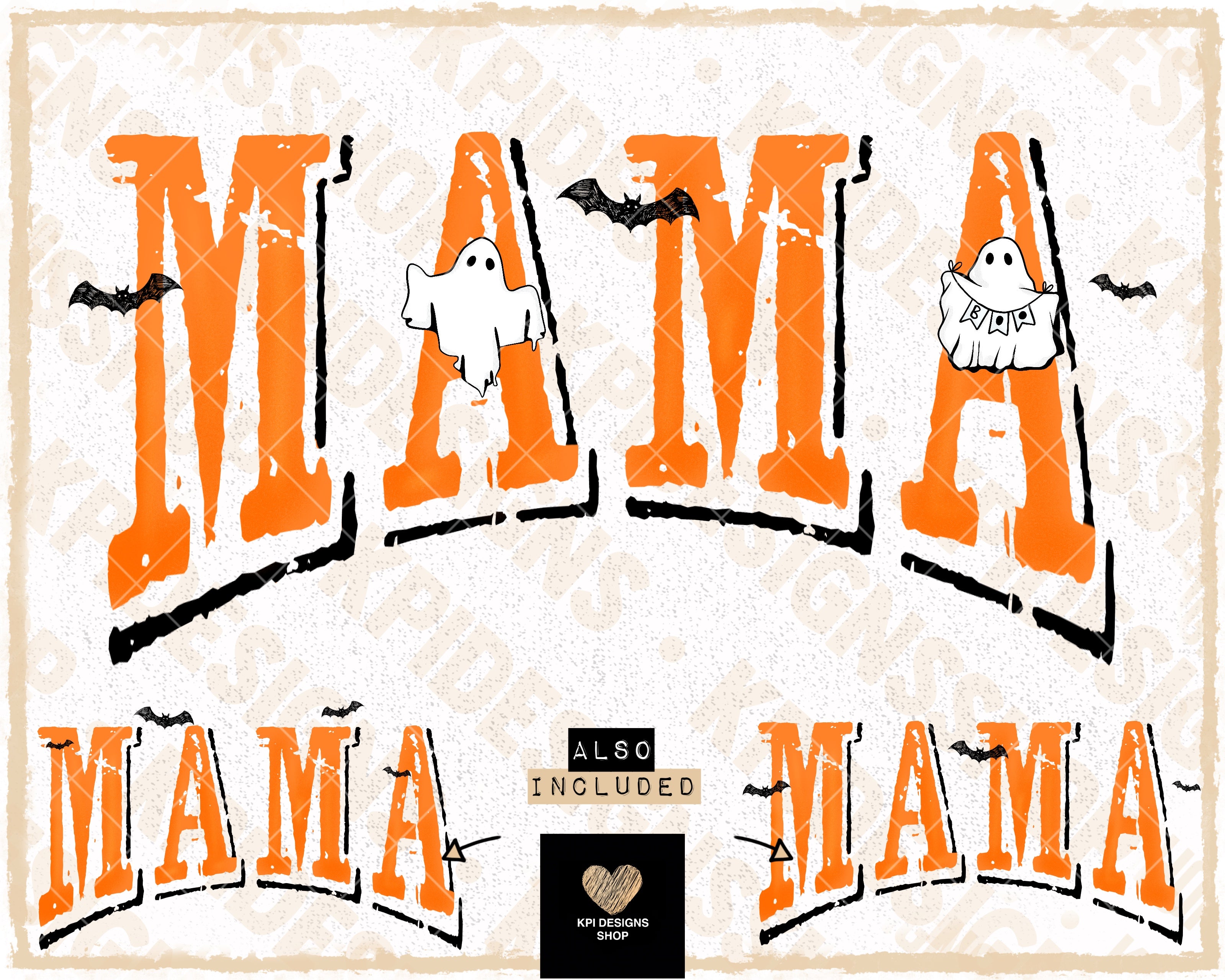 Mama (Halloween) 3-pack - Sept2023 - PNG - Digital Design – KPI Designs
