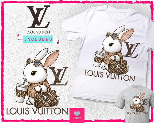 LV Easter Bunny 2 - Mar2024 - PNG - Digital Design (Personal Use Recommended)