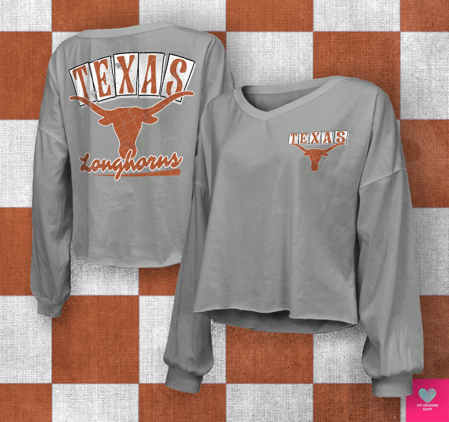 Texas Retro + Pocket Design - Dec2024 - PNG - Digital Design (Personal Use Recommended)