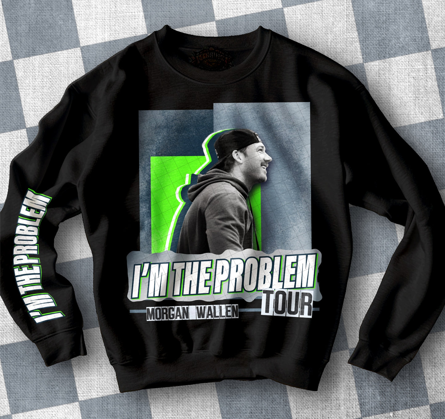 I'm the Problem + Sleeve - Feb2025 - PNG - Digital Design