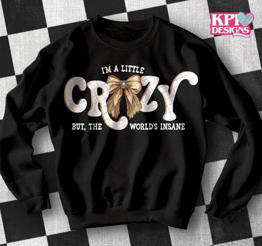 I'm a Little Crazy Coquette (2 files) - Mar2025 - PNG - Digital Design