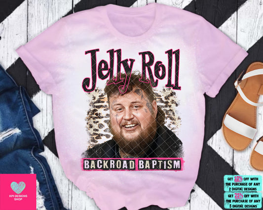 Jelly Backroad Baptism (3-pack) - Jan2024 - PNG - Digital Design