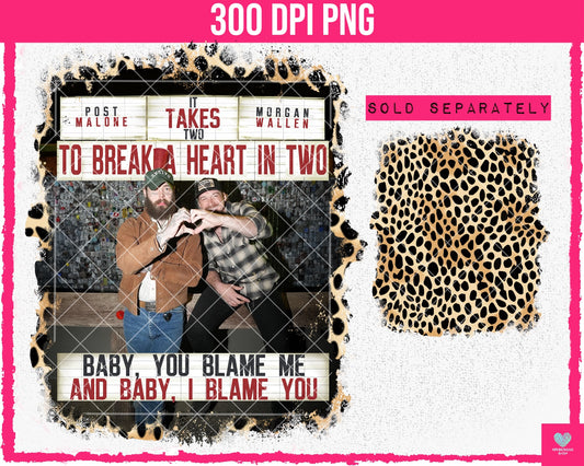 It Takes Two Cheetah (2-pack) May2024 - PNG - Digital Design (Personal Use Recommended)