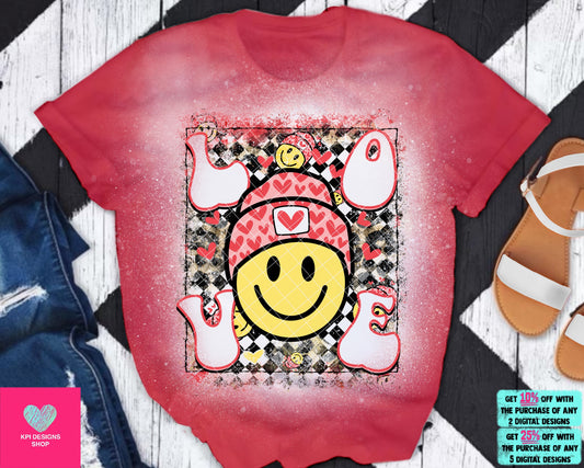 Love Smiley - Dec2023 - PNG - Digital Design