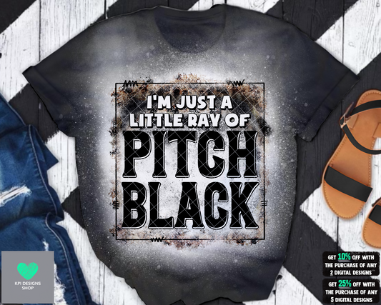 Little Ray of Pitch Black (6-pack) - July2023 - PNG - Digital Design