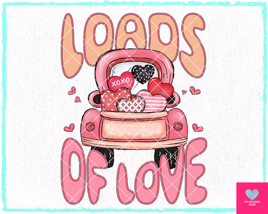 Loads of Love - Jan2024 - PNG - Digital Design