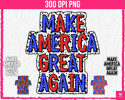 MAGA Animal Print (3-pack) - May2024 - PNG - Digital Design