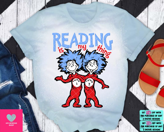 Reading is my Thing (3-pack) - Feb2024 - PNG -Digital Design (Personal Use Recommended)