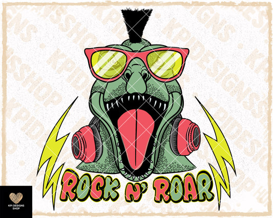 Rock n Roar - Aug2023 - PNG - Digital Design