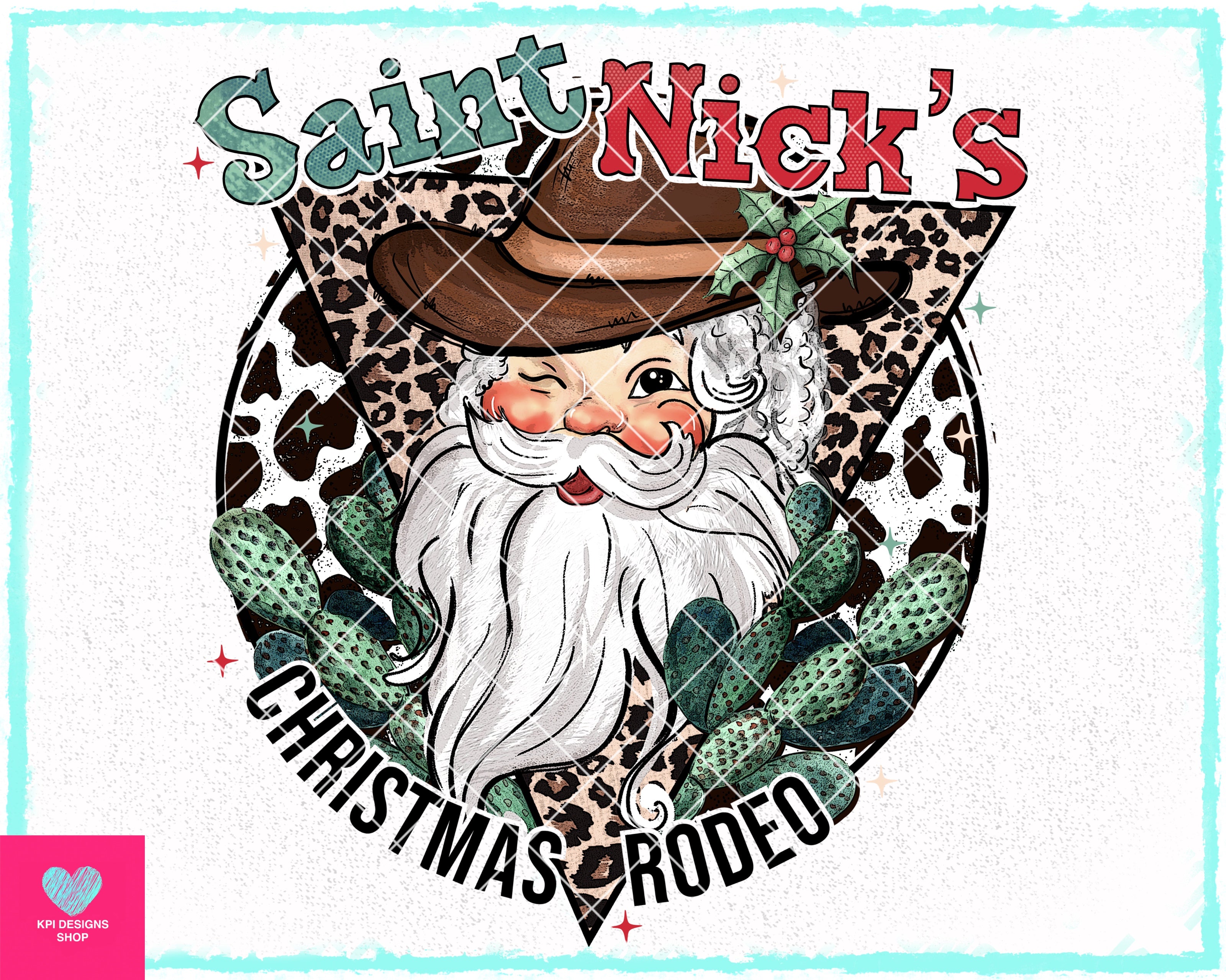 St. Nick's Christmas Rodeo (2-pack) - Oct2023 - PNG - Digital Design ...