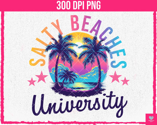 Salty Beaches University - June2024 - PNG - Digital Design