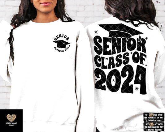 BUNDLE: Senior 2024 (11-pack) - May2023 - PNG - Digital Design