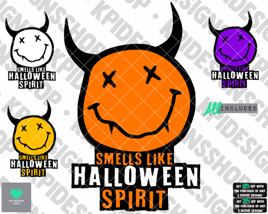 Smells Like Halloween Spirit (4pack)  July2022 (Personal Use Recommended)