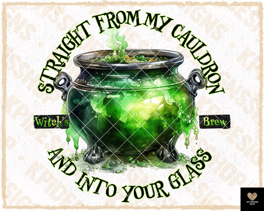 Straight From My Cauldron - July2023 - Digital Designs - PNG