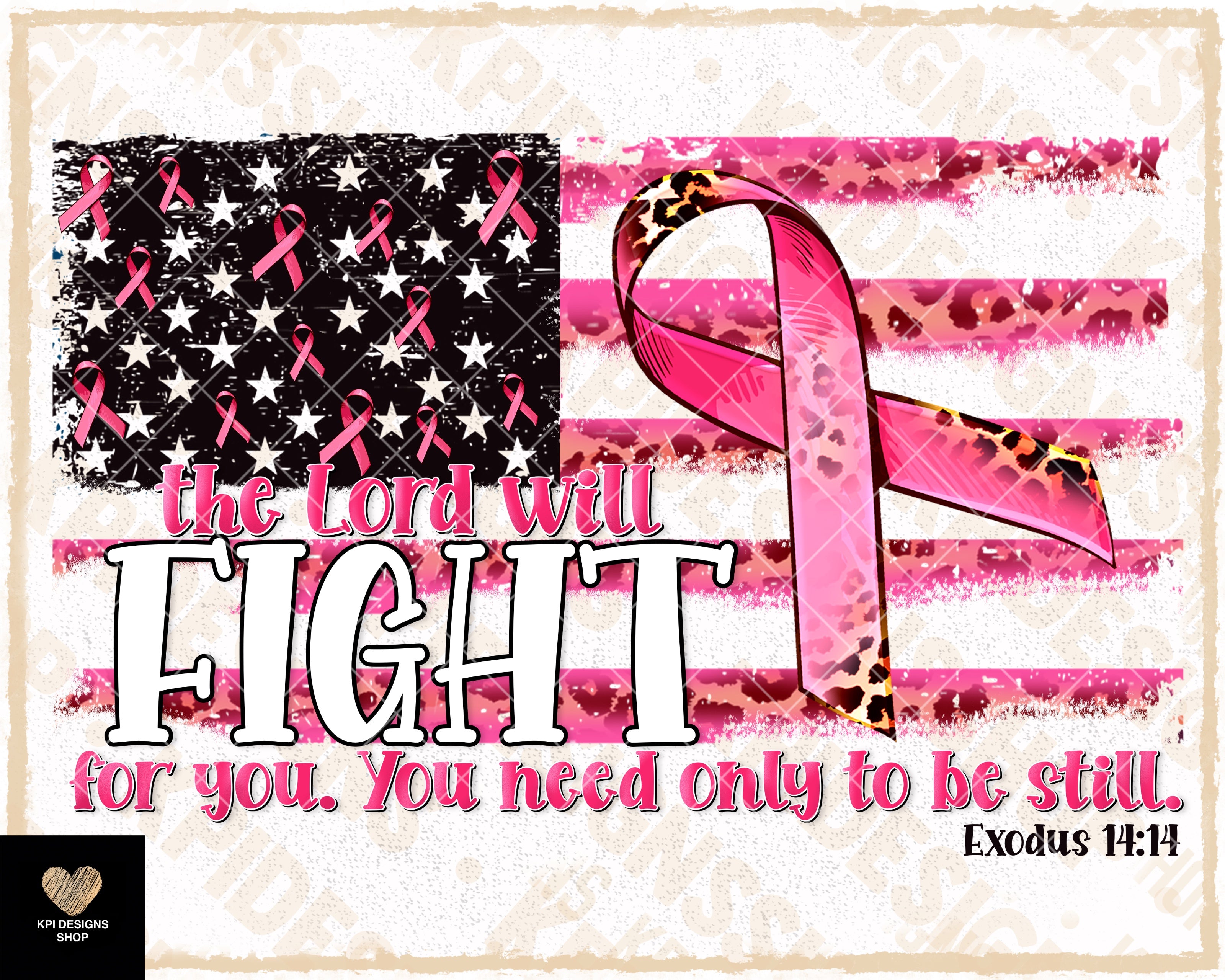 The Lord Will Fight for You (Cancer Awareness Month) - Sept2023 - PNG ...