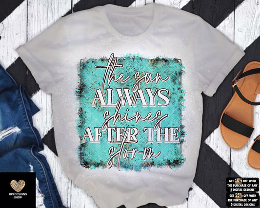 The Sun Always Shines After the Storm (2-pack) - June2023 - PNG - Digital Design