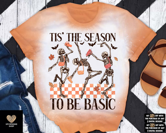 Tis The Season to be Basic - Sept2023 - PNG - Digital Design
