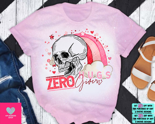 Zero Hugs Given - Dec2023 - PNG - Digital Design
