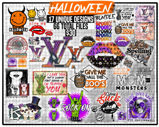 2022 Halloween BUNDLE (Personal Use Recommended on VIP Designs)