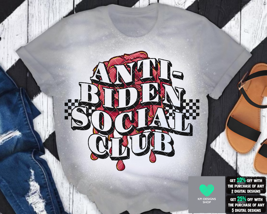 Anti-Biden Social Club (8-pack) - Aug2022 - PNG -Digital Design
