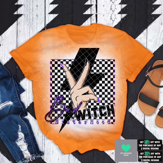 Bad Witch Sisterhood - (3-pack) - June2022 - PNG - Digital Design