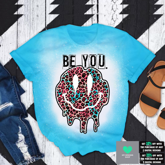 Be You Smiley (9-pack) - June2022 - PNG - Digital Design