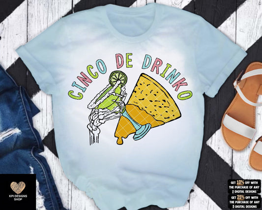 Cinco De Mayo (Drinko) - 2-pack - Apr2023 - PNG - Digital Design