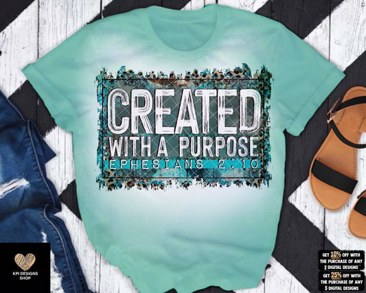 Created with a Purpose - Jan2023 (4-pack) - PNG - Digital Design